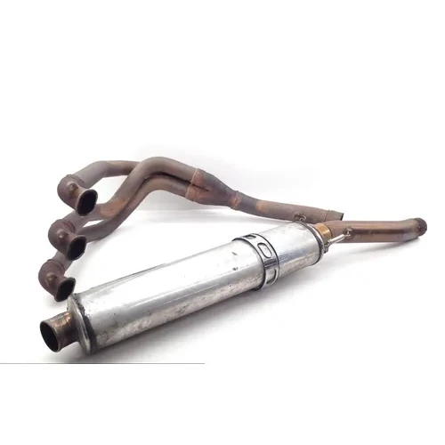 Full Exhaust Muffler Pipe System 2001 Triumph Daytona 955i 1661A x 3