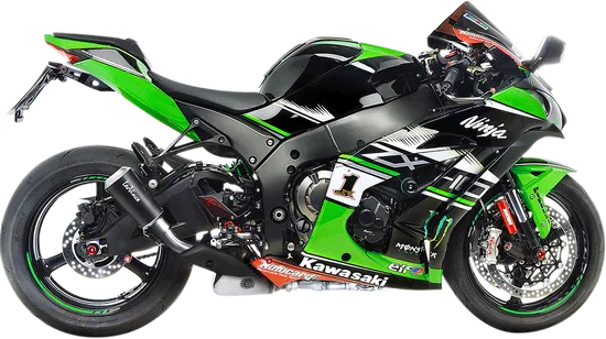 Leovince LV 10 Slip On Exhaust Muffler Pipe Silencer SS Black