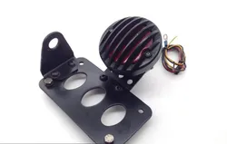 Side Mount License Plate Holder 96 Harley Tour Glide Ultra Classic EFI 1690 x