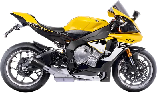 Leovince LV 10 Slip On Exhaust Muffler Pipe Silencer SS Black