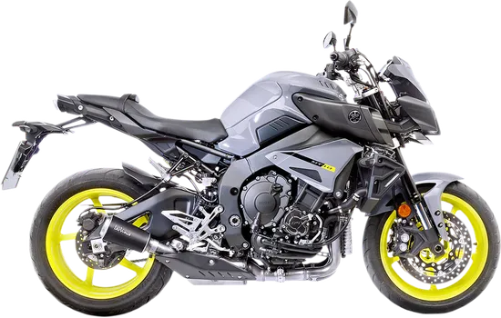 Leovince LV 10 Slip On Exhaust Muffler Pipe Silencer SS Black