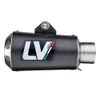 Leovince LV 10 Slip On Exhaust Muffler Pipe Silencer Carbon Fiber