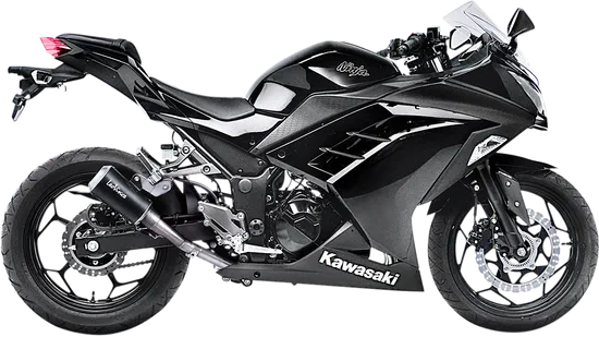 Leovince LV 10 Slip On Exhaust Muffler Pipe Silencer SS Black