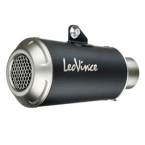 Leovince LV 10 Slip On Exhaust Muffler Pipe Stanless Black