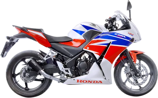 Leovince LV 10 Slip On Exhaust Muffler Pipe Silencer SS Black