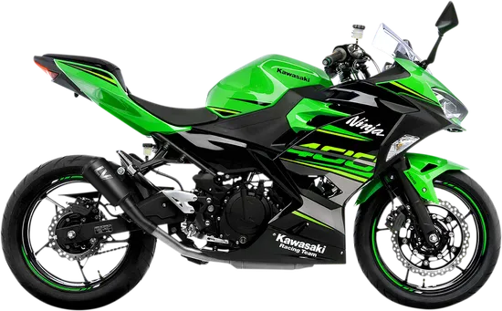 Leovince LV 10 Slip On Exhaust Muffler Pipe Silencer SS Full Black