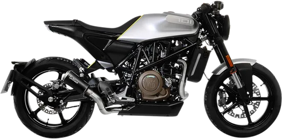 Leovince LV 10 Slip On Exhaust Muffler Pipe Silencer SS Black