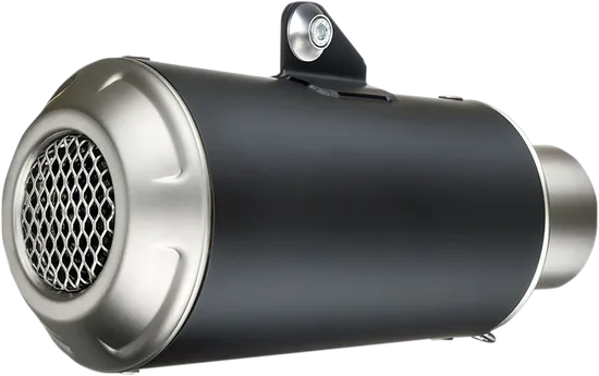 Leovince LV 10 Slip On Exhaust Muffler Pipe Silencer SS Black