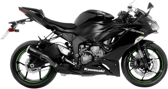 Leovince LV 10 Slip On Exhaust Muffler Pipe Silencer SS Black