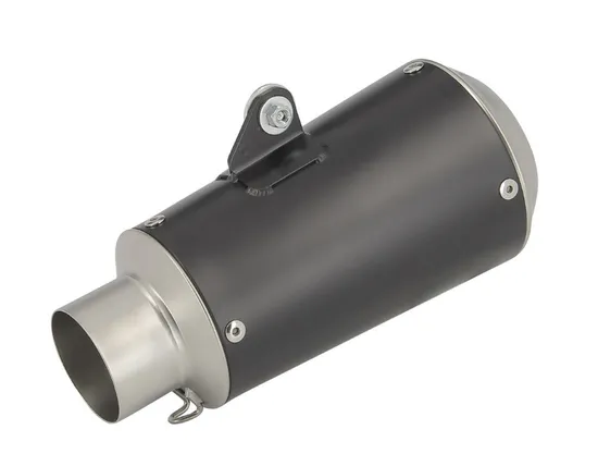 Leovince LV 10 Slip On Exhaust Muffler Pipe Silencer SS Black