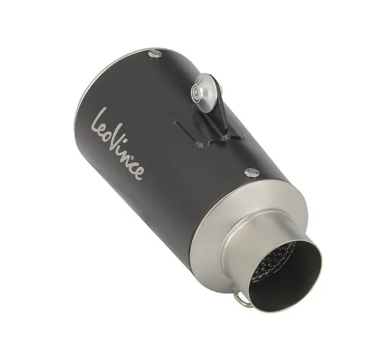Leovince LV 10 Slip On Exhaust Muffler Pipe Silencer SS Black