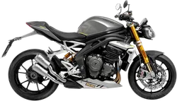 Leovince LV 10 Slip On Exhaust Muffler Duals Pipe Silencer SS