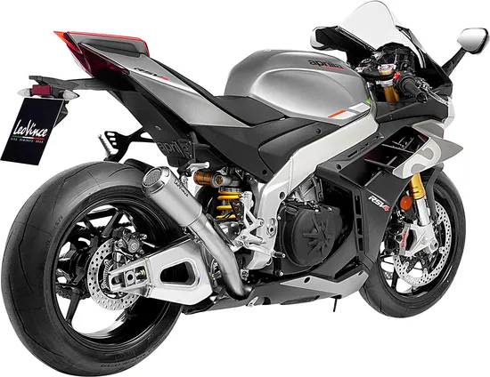 Leovince LV 10 Slip On Exhaust Muffler Pipe Silencer SS