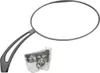 Harddrive Black Oval Arrow Side Mirror ea