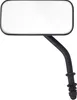 Harddrive Black Rectangular Side Mirror