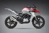 Yosh R-77 Race Full System SS Exhaust Pipe Works BMW G310GS G310R