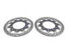 Left Right Front Brake Disc Rotors Set 2008 Yamaha YZF R1 1702A