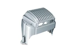 Kuryakyn Chrome Voltage Regulator Cover 2pc Vented