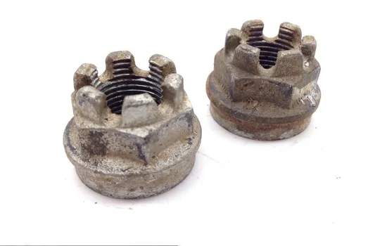 Front Wheel Hub Spindle Castle Nuts 2007 Kawasaki Brute Force 650 4x4i 1718