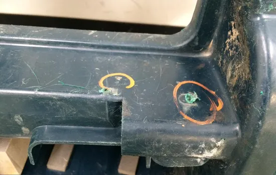 Rear Fender Fenders Plastic 2000 Suzuki Quadmaster 500 LTA500F 4x4 1780 PARTS