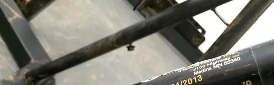 Frame Chassis CLN Ready To Go 2013 Polaris RZR 570 EFI 1757 x