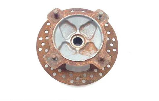 Front Wheel Hub with Rotor B 2007 Kawasaki Prairie 360 KVF360A 4x4 1782