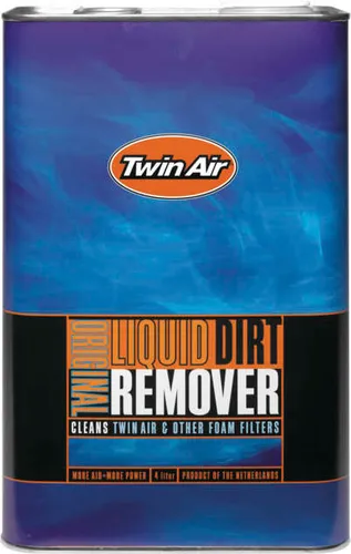 Twin Air Filter Liquid Dirt Remover Degreasing Cleaner Can 4 Liter