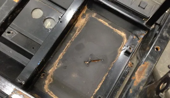 Frame Chassis 2013 Yamaha Rhino 700 YXR700FSP 4x4 Sport Edition FI 1753A