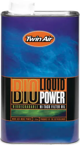 Twin Air Biodegradable Liquid Power Air Filter Oil Can 1Liter