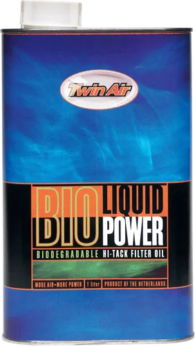 Twin Air Biodegradable Liquid Power Air Filter Oil Can 1Liter