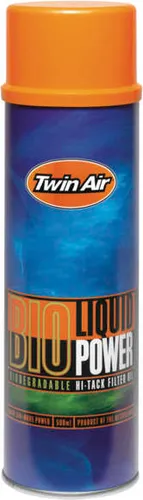 Twin Air Biodegradable Liquid Power Air Filter Oil Can 16.9oz
