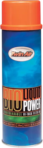 Twin Air Biodegradable Liquid Power Air Filter Oil Can 16.9oz