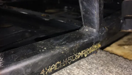 Frame Chassis 1999 Polaris Diesel 455 4X4 1767