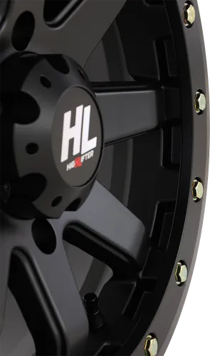 HL9 Beadlock Front Rear Wheel Matte Black 15x7 4/137 6+1 50mm