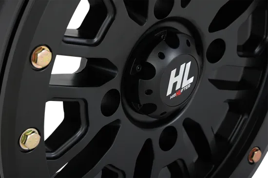 HL23 Front Rear Wheel Matte Black 15x7 4/156 5+2 +38mm