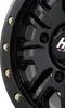 HL23 Front Rear Wheel Matte Black 15x7 4/156 5+2 +38mm