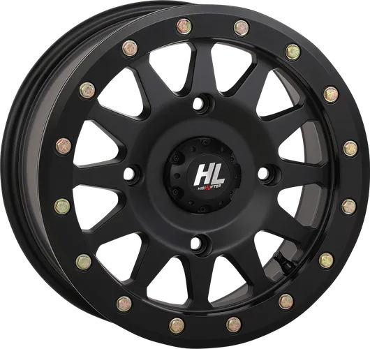 HLA1 Beadlock Front Rear Wheel Matte Black 15x7 4/137 5+2 40mm