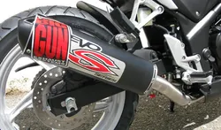 Big Gun EVO S Exhaust Pipe Slip On Honda CBR250R