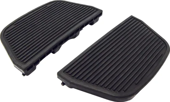 Harddrive Matte Black Passenger Floorboard Pad Set