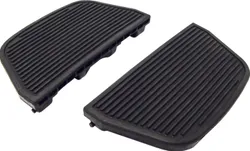 Harddrive Matte Black Passenger Floorboard Pad Set