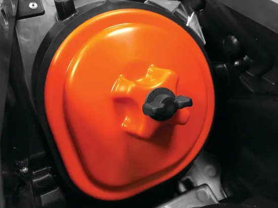 Twin Air Orange Air Box Cover