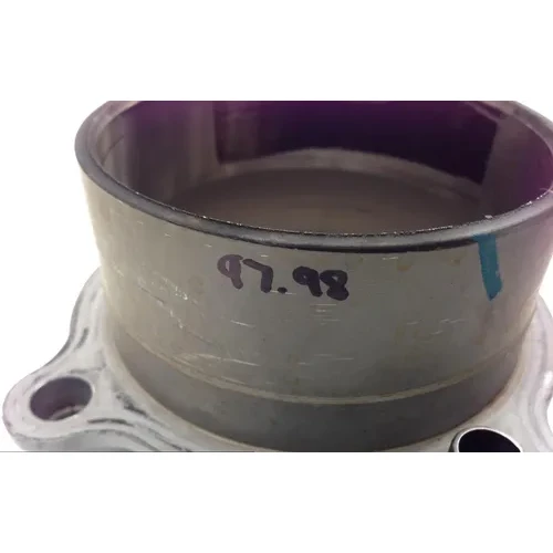 Engine Cylinder Jug W Piston Rear 2003 Suzuki Vstrom 1000 DL1000 1761 9