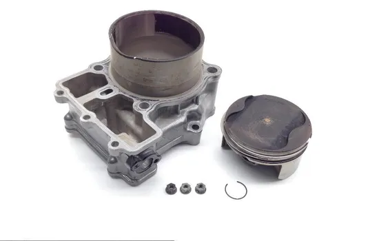 Engine Cylinder Jug W Piston Rear 2003 Suzuki Vstrom 1000 DL1000 1761