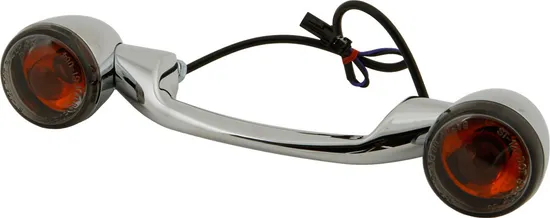 Harddrive Chrome Light Bar w/ Smoke Lenses
