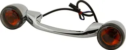 Harddrive Chrome Light Bar w/ Smoke Lenses