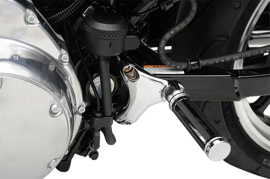 DS Chrome Folding Bolt On Passenger Footpeg Mount Kit