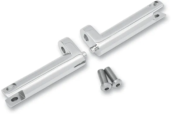DS Chrome Rear Passenger Footpeg Mount Kit Male
