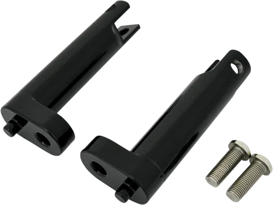 DS Black Steel Rear Passenger Mount Kit Male