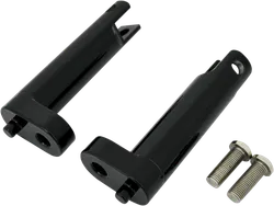 DS Black Steel Rear Passenger Mount Kit Male