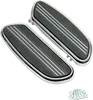 DS Chrome Steel Front Driver Sweeper Floorboard Pair
